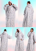 👻 Spooky Ghost Hoodie Blanket 👻